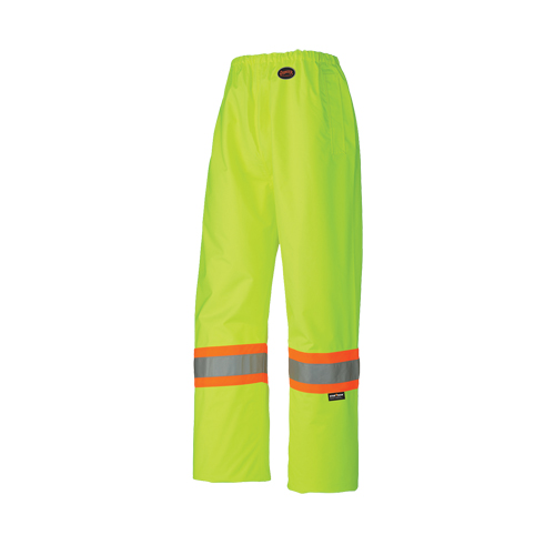 5586 Pantalons de s&eacute;curit&eacute; 450D, Polyester, T-petit, Jaune lime haute visibilit&eacute; NRZ Safety Inc.