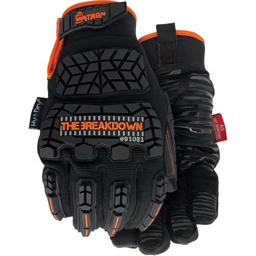Gants 91051 The Breakdown, Taille Moyen, Rev&ecirc;tement PVC, Enveloppe en Cutshield, ANSI/ISEA 105 niveau 4 NRZ Safety Inc.