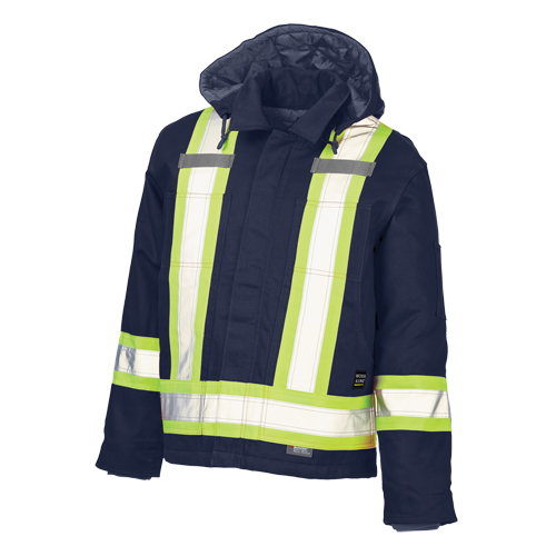 Safety Jacket, Navy Blue, Large NRZ Safety Inc.
