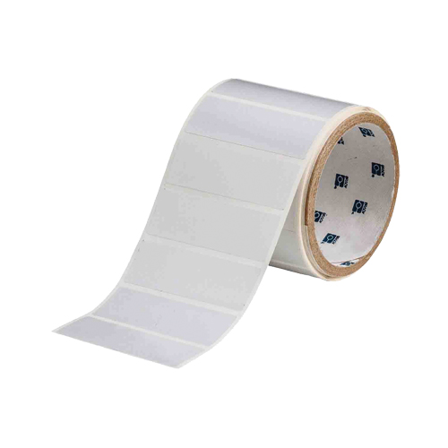 ToughBond&reg; Thermal Transfer Printable Labels, Polyester, 3" L x 1" H, White NRZ Safety Inc.