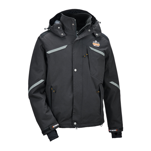 Manteau thermique N-Ferno 6466, Hommes, Petit, Noir NRZ Safety Inc.