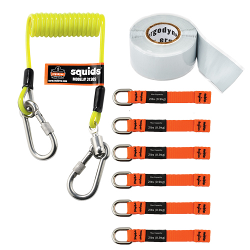 Squids&reg; 3180 Tool Tethering Kit NRZ Safety Inc.