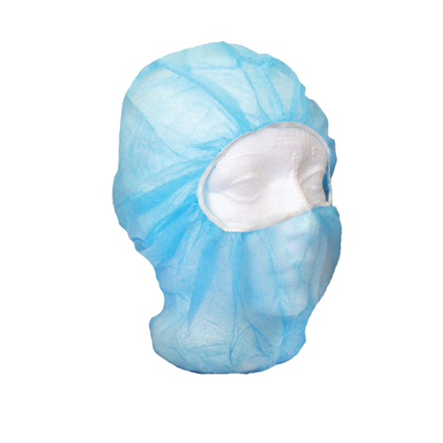 Disposable Balaclava Hood, Polypropylene, Blue NRZ Safety Inc.