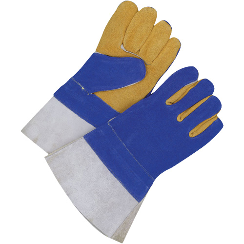Gants de soudage, Cuir de vache refendu, Taille Taille unique NRZ Safety Inc.