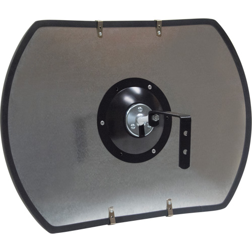 Roundtangular Convex Mirror with Bracket, 12" H x 18" W, Indoor/Outdoor NRZ Safety Inc.