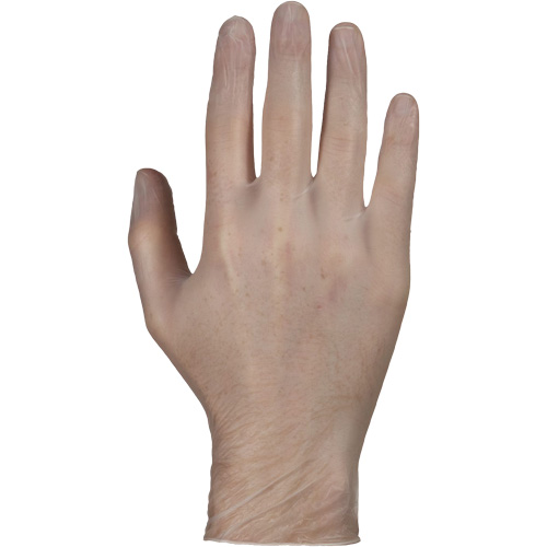 Gants jetables, Petit, Vinyle, 4 mils, Sans poudre, Blanc NRZ Safety Inc.