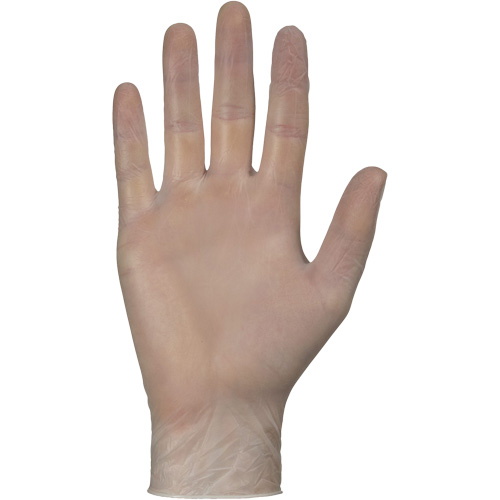 Gants jetables, Petit, Vinyle, 4 mils, Sans poudre, Blanc NRZ Safety Inc.