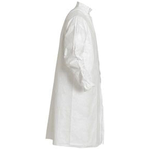 Lab Coat, Tyvek&reg; IsoClean&reg;, White, Small NRZ Safety Inc.