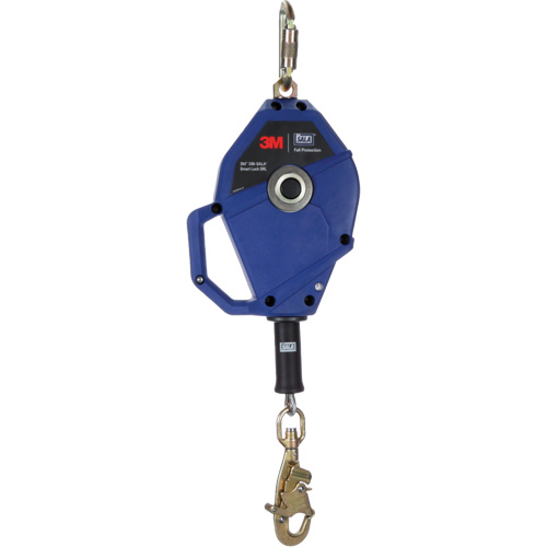 Smart Lock Self-Retracting Lifeline, 30', Galvanized Steel, Swivel NRZ Safety Inc.