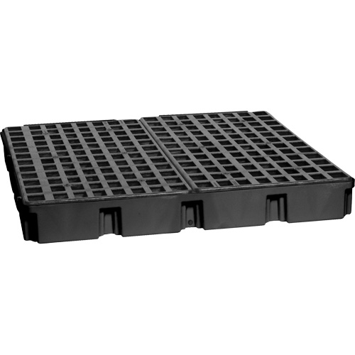 Modular Spill Platform, 60.5 US gal. Spill Capacity, 51.5" x 51.5" x 6.5" NRZ Safety Inc.