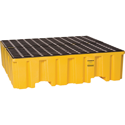 Palette de confinement des d&eacute;versements, Capacit&eacute; de d&eacute;versement 132 gal. US, 51" x 52,5" x 13,75" NRZ Safety Inc.