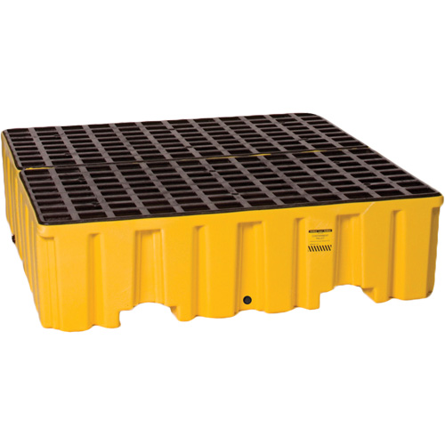 Spill Containment Pallet, 132 US gal. Spill Capacity, 51" x 52.5" x 13.75" NRZ Safety Inc.