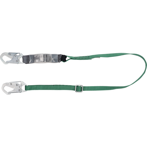 V-Series Lanyard, 6', Snap Hook Center, Snap Hook Leg Ends, Polyester NRZ Safety Inc.