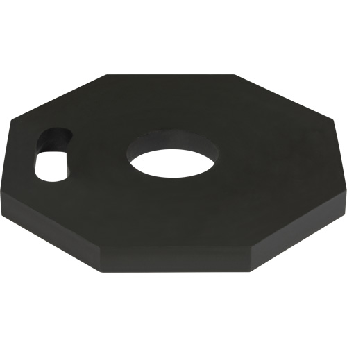 Base en caoutchouc pour poteaux d&eacute;lin&eacute;ateurs de qualit&eacute; sup&eacute;rieure, 12 lb NRZ Safety Inc.