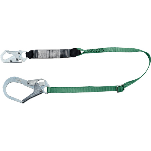 V-Series Lanyard, 6', Rebar Hook Center, Snap Hook Leg Ends, Polyester NRZ Safety Inc.