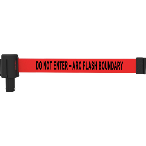 Cassette de banni&egrave;re PLUS, Do Not Enter - Arc Flash Boundary, 15', Ruban Rouge NRZ Safety Inc.
