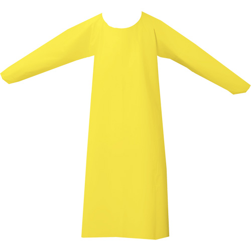 CoverMe Gown, One Size, Yellow, Polyurethane NRZ Safety Inc.