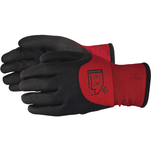 Gants enduits Dexterity, Petit, R&ecirc;vetement PVC, Calibre 15, Enveloppe en Acrylique NRZ Safety Inc.