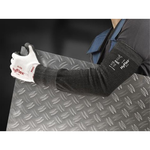 Hyflex&reg; 11-250 Cut-Resistant Sleeves, HPPE, 12", ASTM ANSI Level A3/EN 388 Level 5, Grey NRZ Safety Inc.