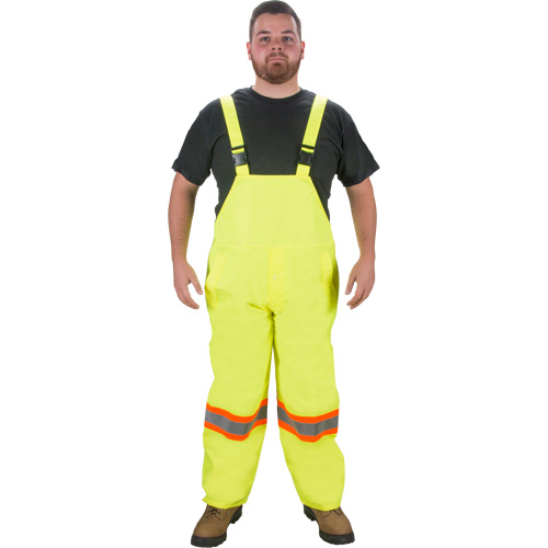 RZ1000 Rain Bib Pants, Polyester, 2X-Large, High Visibility Lime-Yellow NRZ Safety Inc.