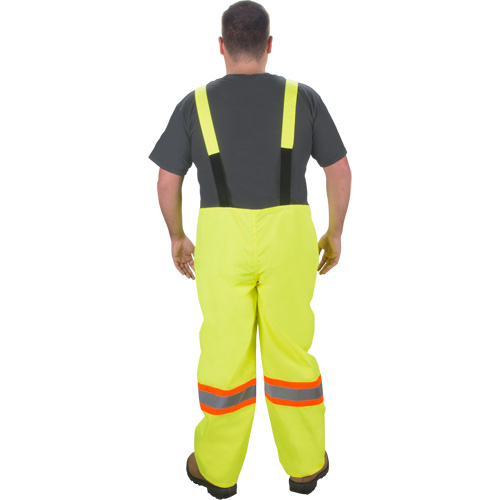 RZ1000 Rain Bib Pants, Polyester, 2X-Large, High Visibility Lime-Yellow NRZ Safety Inc.