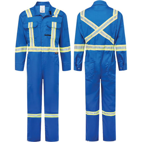 Combinaisons de luxe 9 oz UltraSoft, Taille 40T, Bleu royal NRZ Safety Inc.