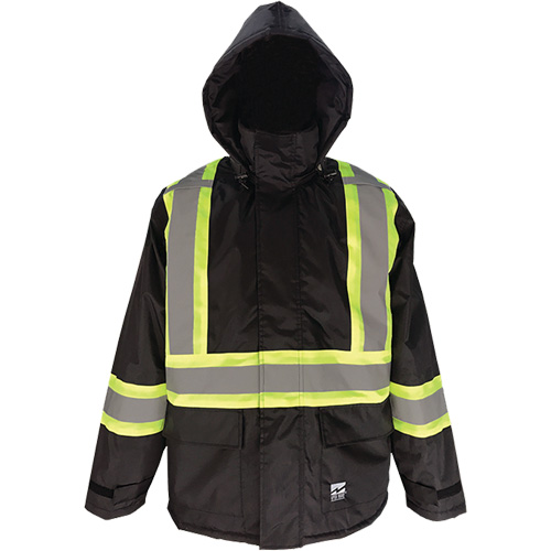 Open Road Jacket, Polyurethane, Black, Small NRZ Safety Inc.