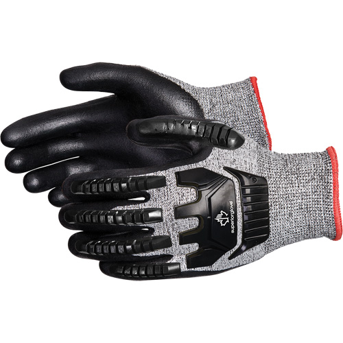 TenActiv Anti-Impact Cut-Resistant Composite Knit Gloves, 6, Synthetic Palm, Knit Wrist Cuff NRZ Safety Inc.