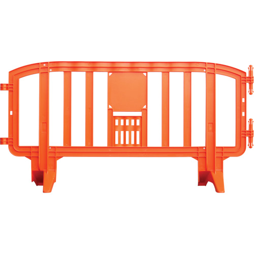 Movit Barricade, Interlocking, 78" L x 39" H, Orange NRZ Safety Inc.