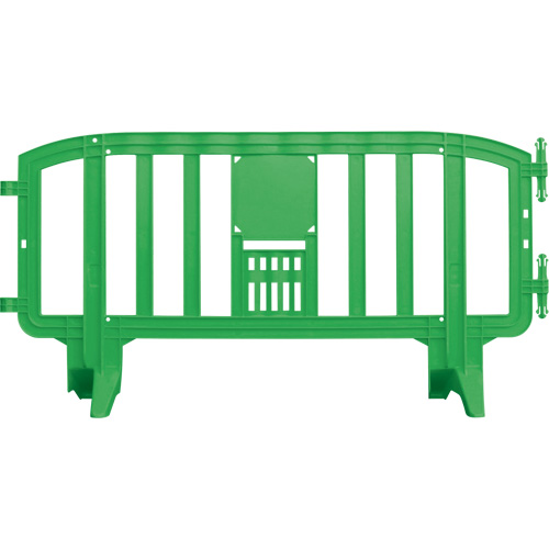 Movit Barricade, Interlocking, 78" L x 39" H, Green NRZ Safety Inc.