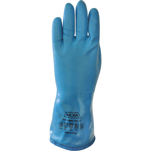S022 Chemical-Resistant Gloves, Size 8, 11.8" L, PVC, Acrylic Inner Lining, Winter Weight NRZ Safety Inc.