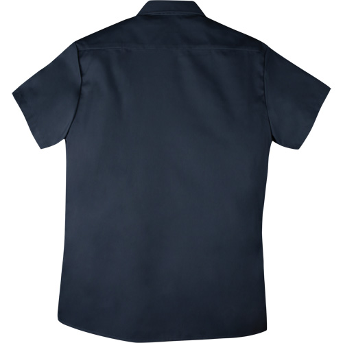 Chemise de travail &agrave; manches courtes en tissu crois&eacute;, Hommes, 4T-Grand, Bleu marine NRZ Safety Inc.