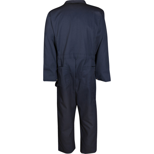 Twill Workwear Deluxe Coveralls, Men's, Navy Blue, Size 36 NRZ Safety Inc.