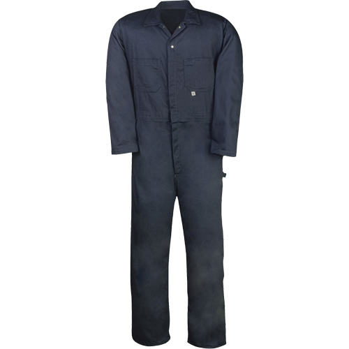 Combinaisons non doubl&eacute;es en tissu crois&eacute;, Hommes, Bleu marine, Taille 38 (grand taille) NRZ Safety Inc.