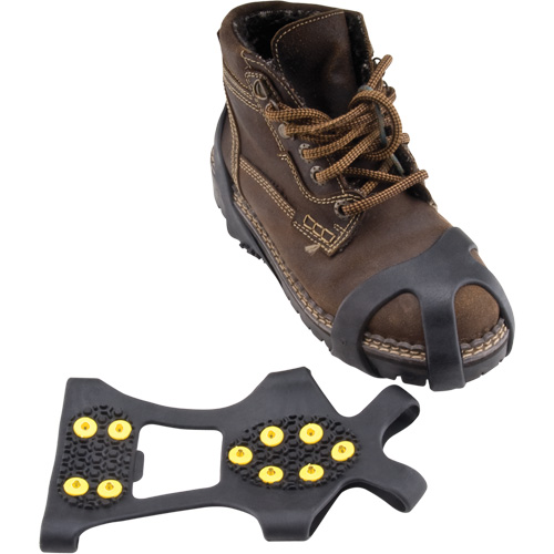 Anti-Slip Spark-Proof Ice Cleats, Brass, Stud Traction, Medium NRZ Safety Inc.