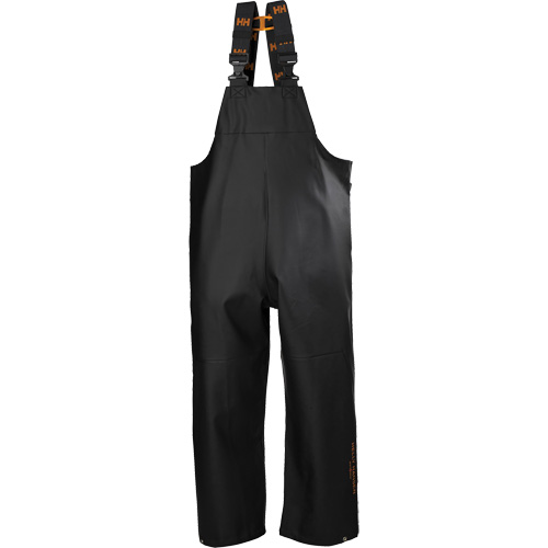 Gale Rain Bib Pants, X-Large, Polyester, Black NRZ Safety Inc.