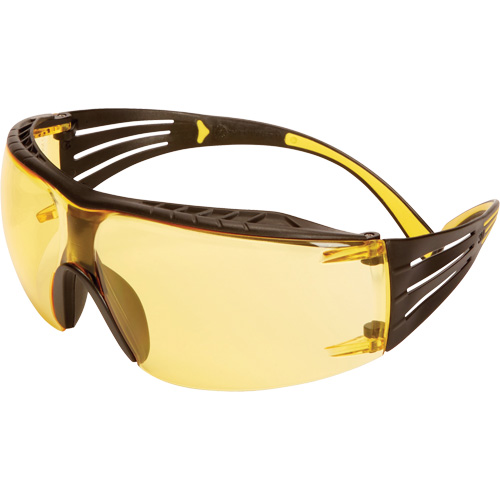 Securefit 400 Series Safety Glasses, Amber Lens, Anti-Fog/Anti-Scratch, ANSI Z87+/Meets/Exceeds CSA Z94.3 NRZ Safety Inc.