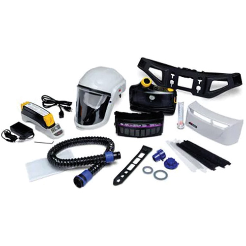 Versaflo Powered Air Purifying Respirator Painter's Kit, Headcover & Faceshield, Lithium-Ion Battery NRZ Safety Inc.