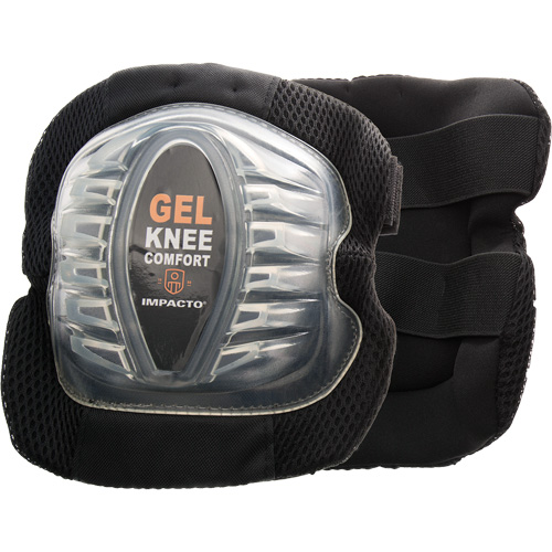 All-Terrain Knee Pads, Hook and Loop Style, Plastic Caps, Gel Pads NRZ Safety Inc.