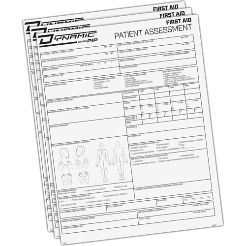 Diagramme d'&eacute;valuation du patient Dynamic NRZ Safety Inc.