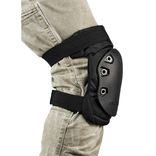 ProFlex&reg; 435HL Comfort Hinged Hard Cap Knee Pads, Hook and Loop Style, Rubber Caps, Foam/Gel Pads NRZ Safety Inc.
