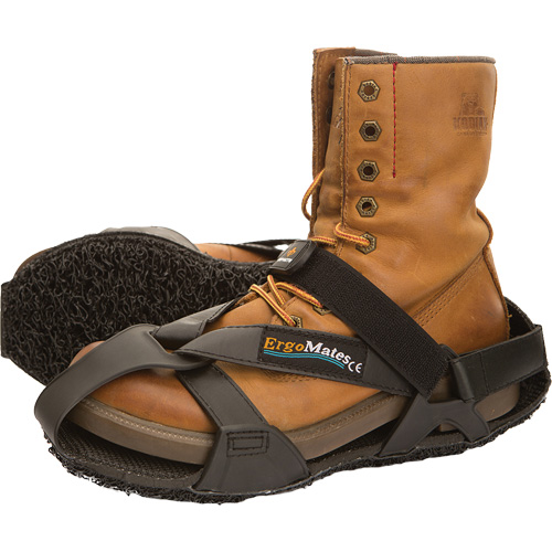 Ergomates Anti-Fatigue Overshoes, PVC, Hook and Loop Closure, Fits Men's 14 - 16 NRZ Safety Inc.
