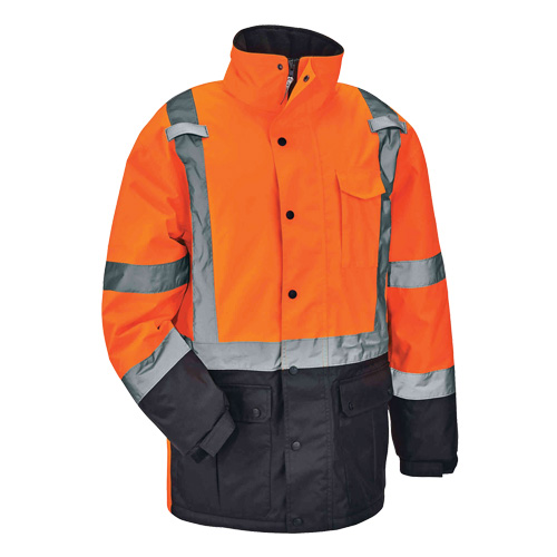 Parka thermique GloWear 8384 de Type R, Orange haute visibilit&eacute;, Grand NRZ Safety Inc.