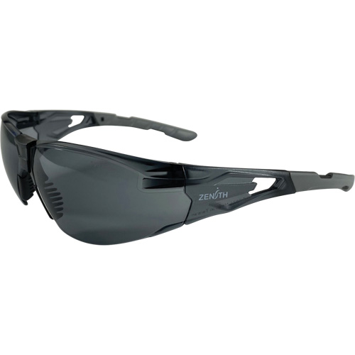Lunettes de s&eacute;curit&eacute; s&eacute;rie Z2900, Lentille Grise/fum&eacute;e, Anti-&eacute;gratignures, ANSI Z87+/R&eacute;pond ou surpasse la norme CSA Z94.3 NRZ Safety Inc.