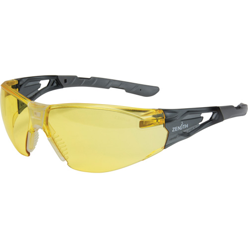 Lunettes de s&eacute;curit&eacute; s&eacute;rie Z2900, Lentille Ambr&eacute;e, Anti-&eacute;gratignures, ANSI Z87+/R&eacute;pond ou surpasse la norme CSA Z94.3 NRZ Safety Inc.
