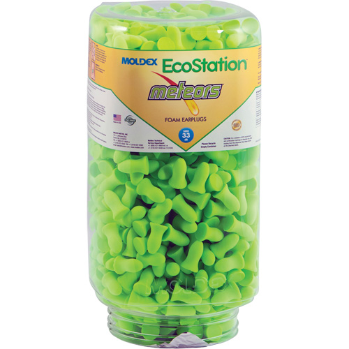 EcoStation Meteors&reg; Earplug Refill, Bulk - Canister NRZ Safety Inc.
