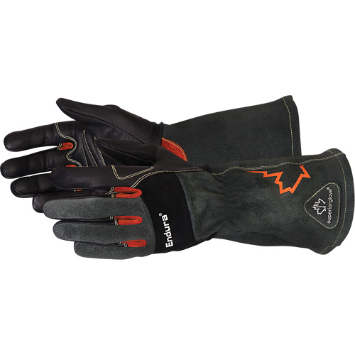Gant Endura pour soudage &agrave; l'arc TIG et t&acirc;ches multiples, Cuir fleur de ch&egrave;vre, Taille Petit NRZ Safety Inc.