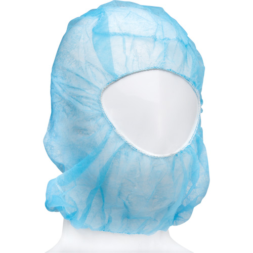 Disposable Hood, Polypropylene, Blue NRZ Safety Inc.