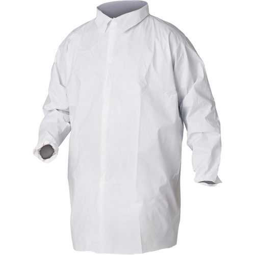 KleenGuard A20 Lab Coats, SMS, White, Small NRZ Safety Inc.