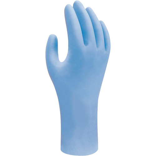 Biodegradable Disposable Gloves, X-Small, Nitrile, 2.5-mil, Powder-Free, Blue NRZ Safety Inc.